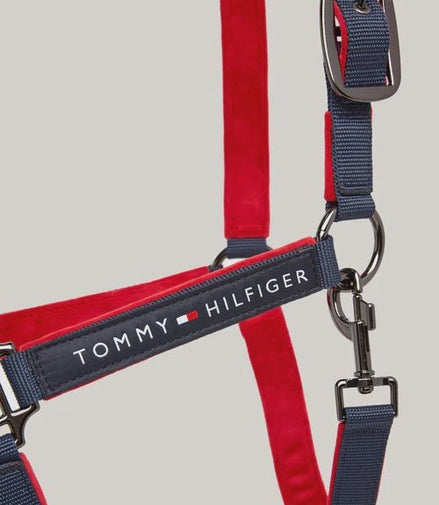 Tommy Hilfiger Equestrian Global Halter Multi Halster met wol of faux fur - Maddelin Equestrian Tommy Hilfiger Equestrian