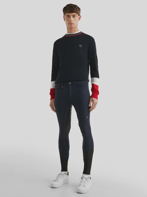 Tommy Hilfiger Equestrian Heren Rijbroek Fullseat Pro Desert Sky Heren Rijbroeken - Maddelin Equestrian