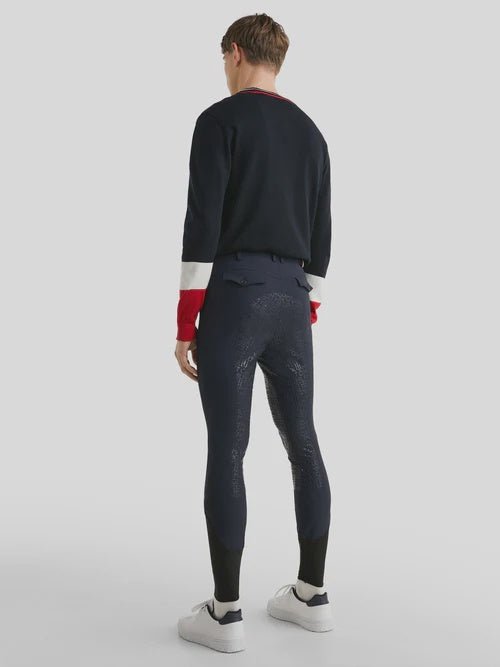 Tommy Hilfiger Equestrian Heren Rijbroek Fullseat Pro Desert Sky Heren Rijbroeken - Maddelin Equestrian