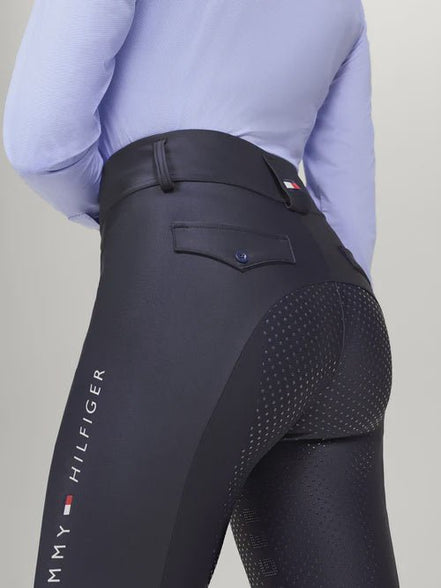Tommy Hilfiger Equestrian Highland Hybrid Legging Full Grip Dames Dames Rijbroeken - Maddelin Equestrian Tommy Hilfiger Equestrian
