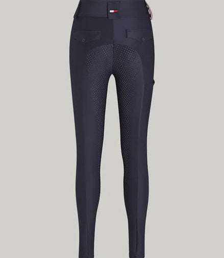 Tommy Hilfiger Equestrian Highland Hybrid Legging Full Grip Dames Dames Rijbroeken - Maddelin Equestrian Tommy Hilfiger Equestrian
