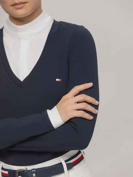 Tommy Hilfiger Equestrian Montana 2 - in - 1 wedstrijdshirt dames Wedstrijdshirts - Maddelin Equestrian Tommy Hilfiger Equestrian