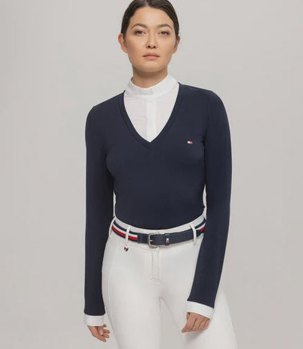 Tommy Hilfiger Equestrian Montana 2 - in - 1 wedstrijdshirt dames Wedstrijdshirts - Maddelin Equestrian Tommy Hilfiger Equestrian
