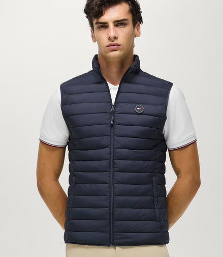 Tommy Hilfiger Equestrian Montero Quilted Vest Heren Heren Jassen - Maddelin Equestrian Tommy Hilfiger Equestrian
