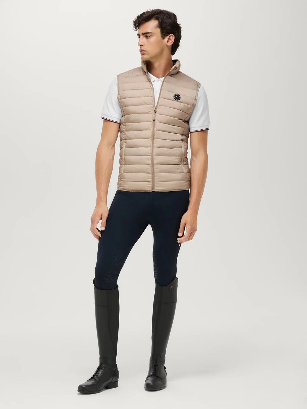 Tommy Hilfiger Equestrian Montero Quilted Vest Heren Heren Jassen - Maddelin Equestrian Tommy Hilfiger Equestrian