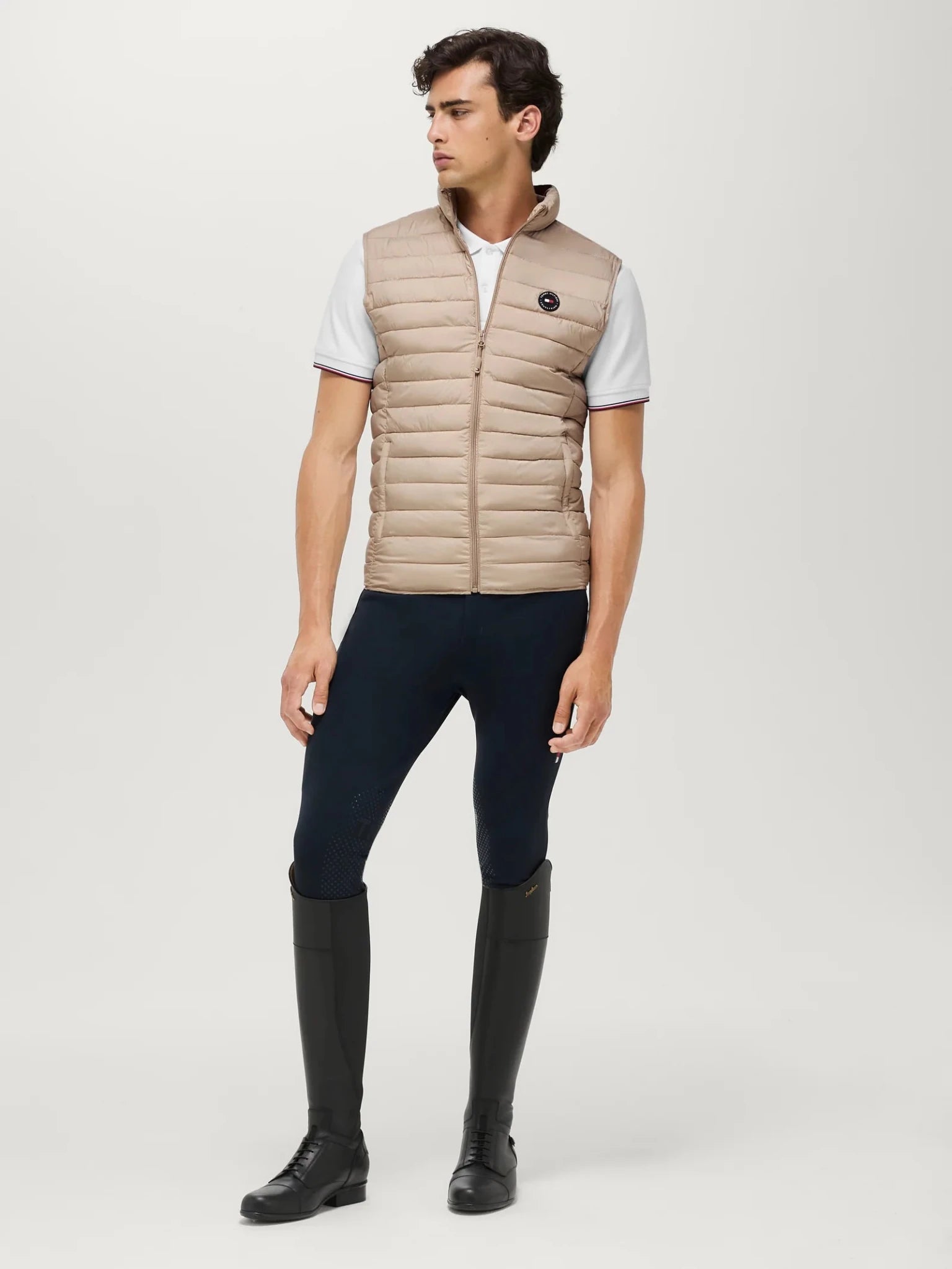 Tommy Hilfiger Equestrian Montero Quilted Vest Heren Heren Jassen - Maddelin Equestrian Tommy Hilfiger Equestrian
