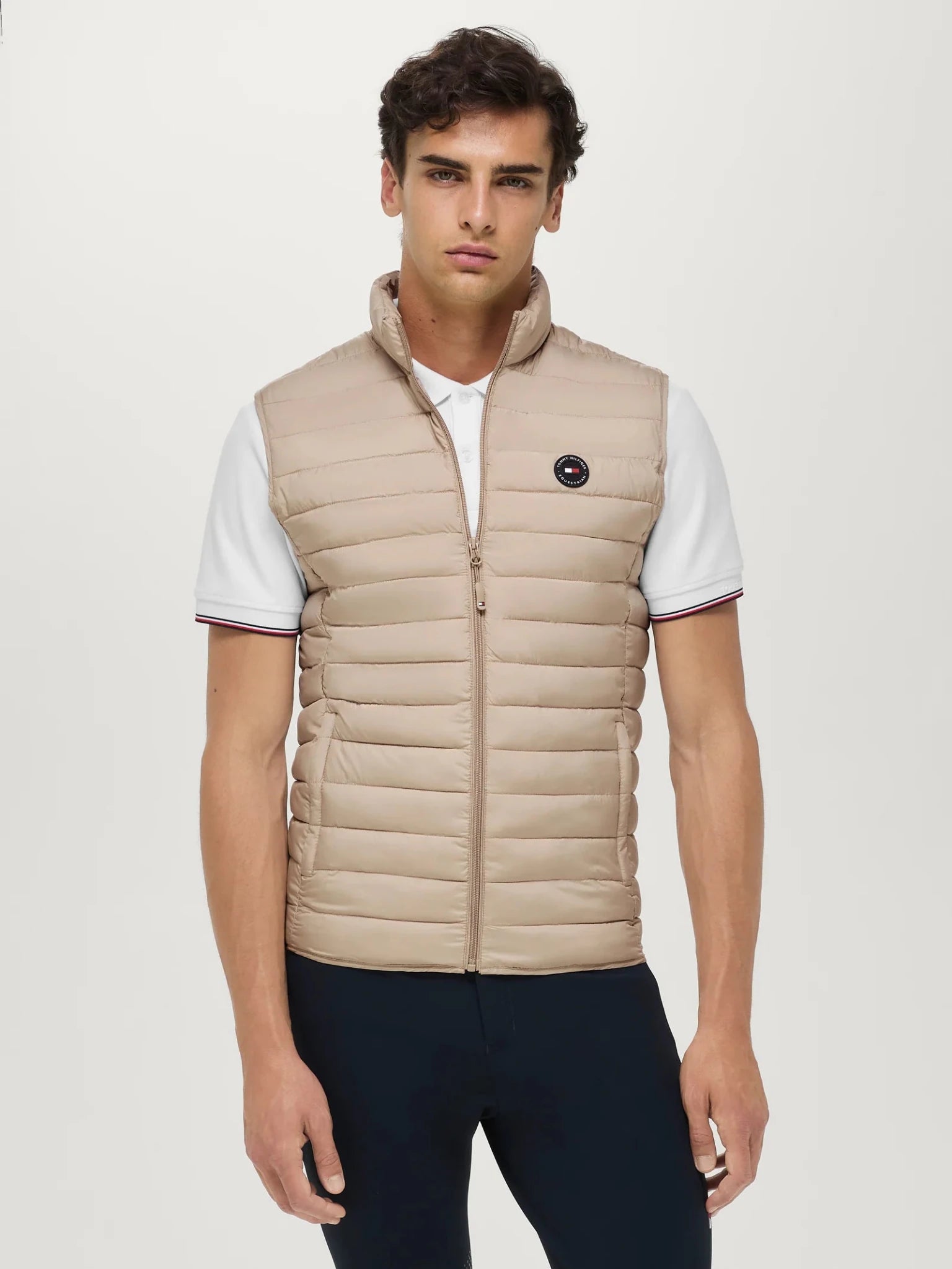 Tommy Hilfiger Equestrian Montero Quilted Vest Heren Heren Jassen - Maddelin Equestrian Tommy Hilfiger Equestrian