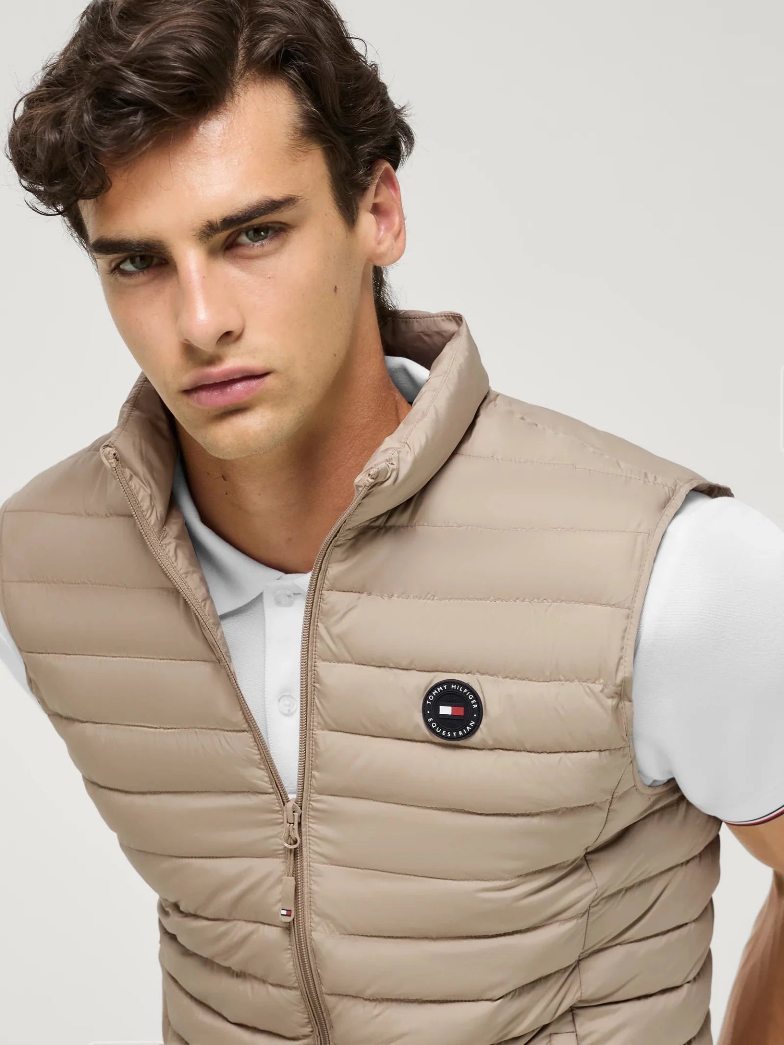 Tommy Hilfiger Equestrian Montero Quilted Vest Heren Heren Jassen - Maddelin Equestrian Tommy Hilfiger Equestrian