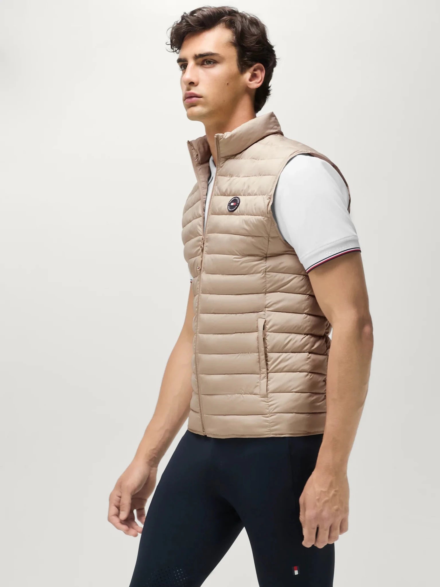 Tommy Hilfiger Equestrian Montero Quilted Vest Heren Heren Jassen - Maddelin Equestrian Tommy Hilfiger Equestrian