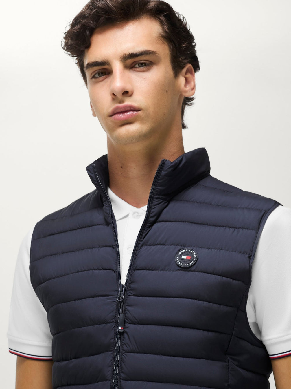 Tommy Hilfiger Equestrian Montero Quilted Vest Heren Heren Jassen - Maddelin Equestrian Tommy Hilfiger Equestrian