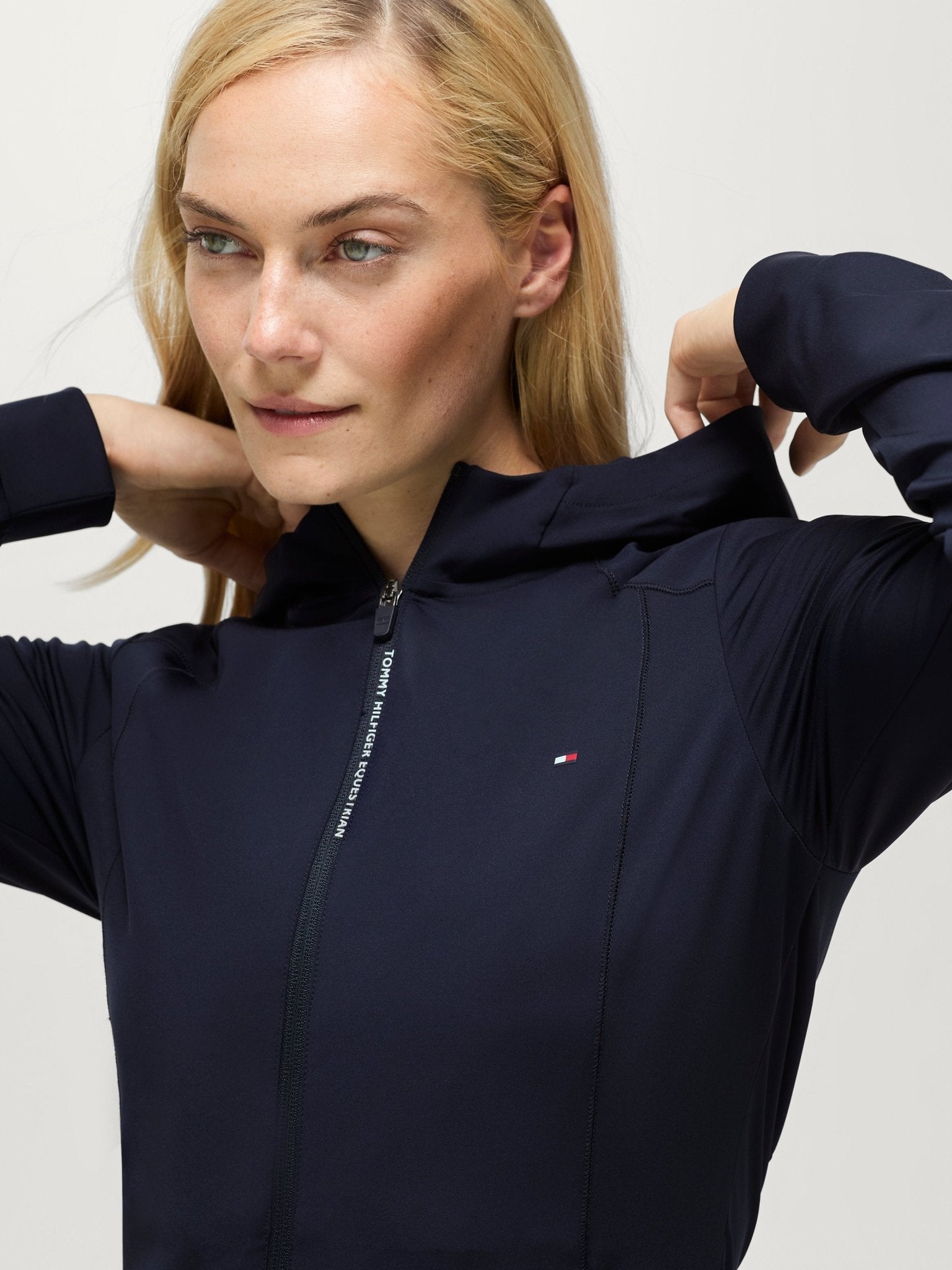 Tommy Hilfiger Equestrian Nevada Windbreaker Dames Dames Truien & Sweaters - Maddelin Equestrian Tommy Hilfiger Equestrian