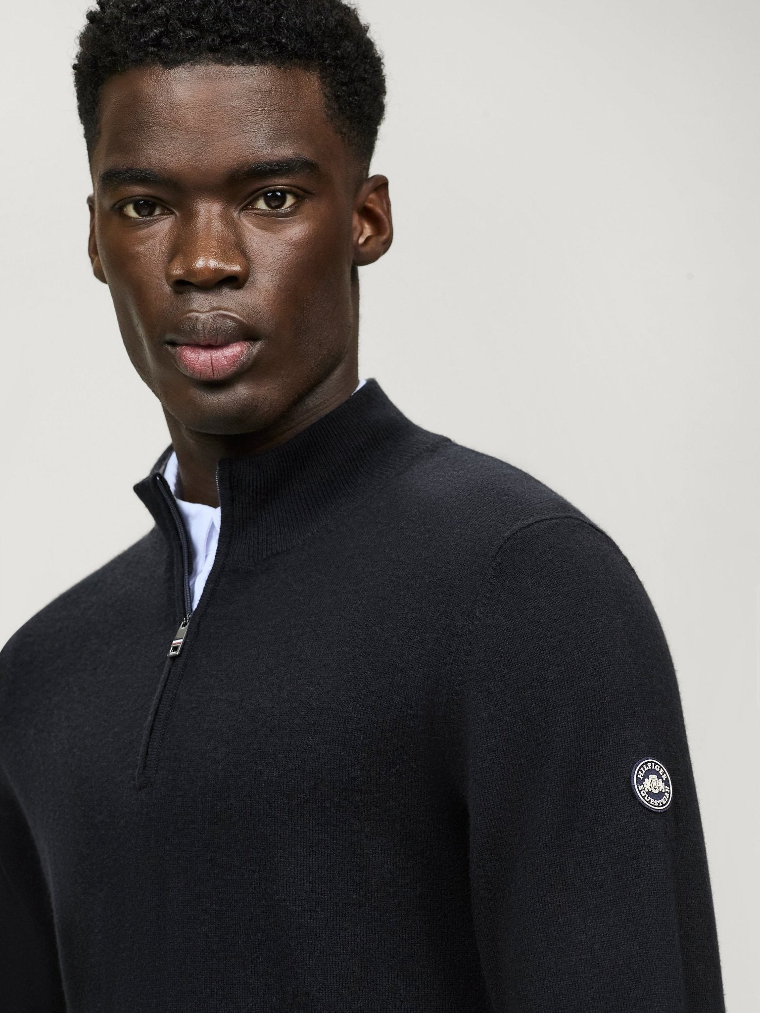 Tommy Hilfiger Equestrian Oakfield 1/4 Zip Trui Heren & Unisex - Maddelin Equestrian Tommy Hilfiger Equestrian