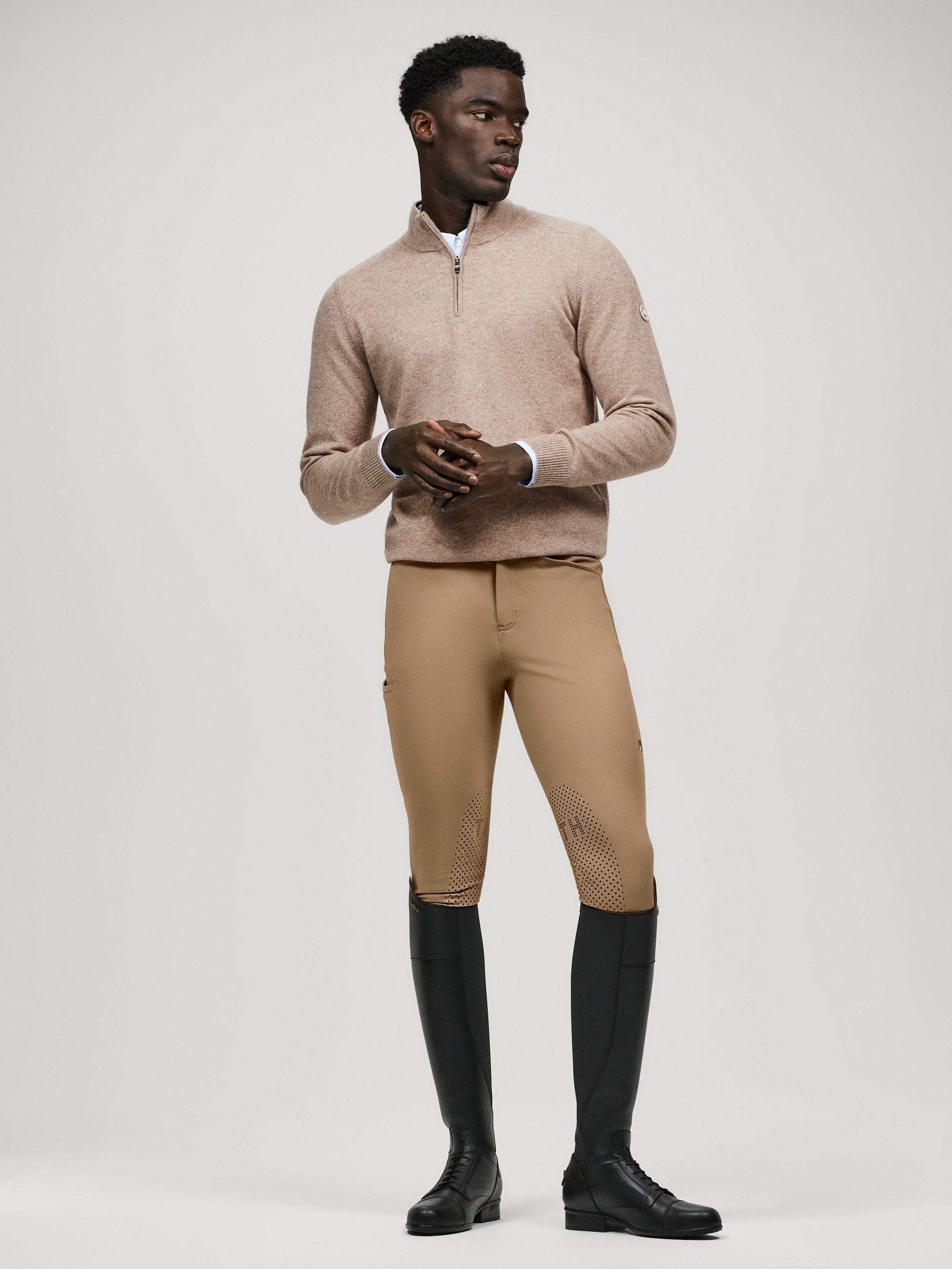 Tommy Hilfiger Equestrian Oakfield 1/4 Zip Trui Heren & Unisex - Maddelin Equestrian Tommy Hilfiger Equestrian