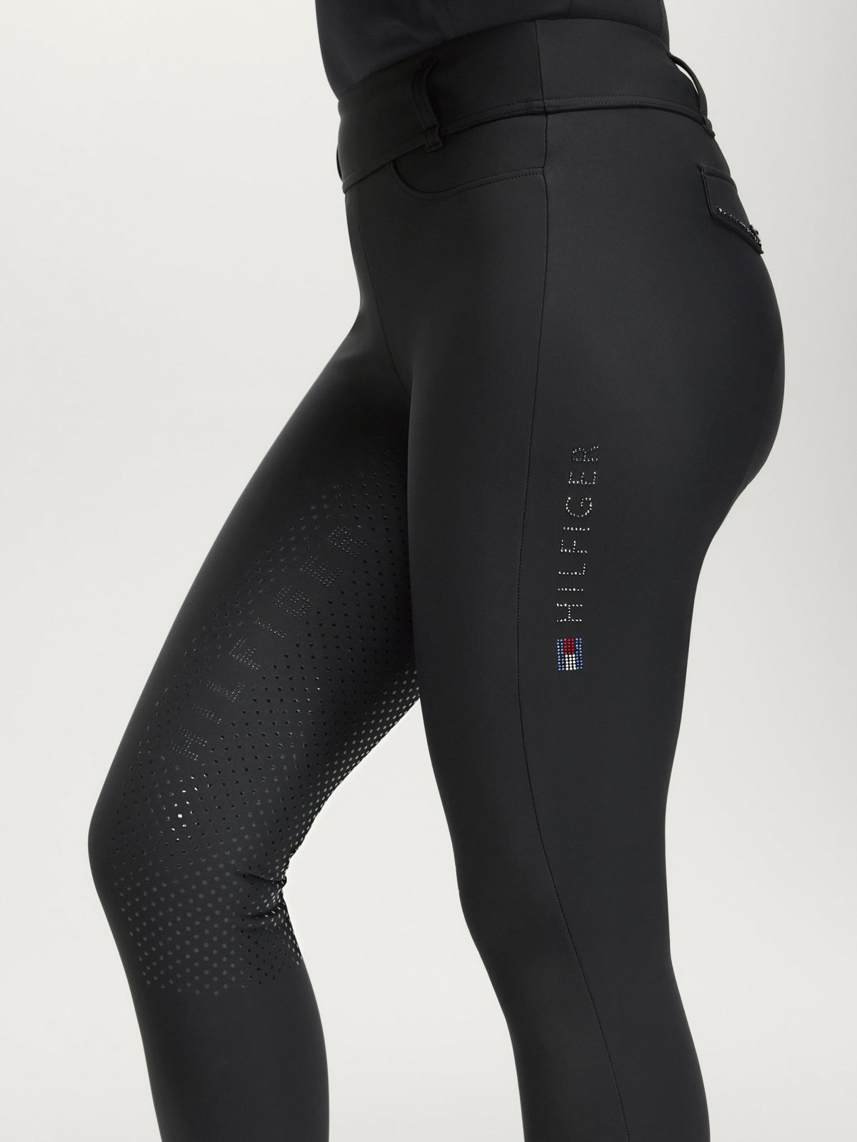 Tommy Hilfiger Highland Winter Rhinestone Hybrid Rijbroek Dames Dames Rijbroeken - Maddelin Equestrian