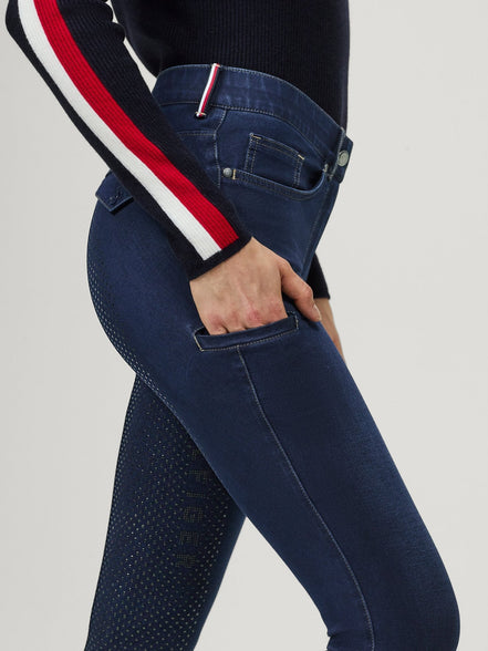 Tommy Hilfiger Hope Jeans Rijbroek Rinse Dames Dames Rijbroeken - Maddelin Equestrian Tommy Hilfiger Equestrian