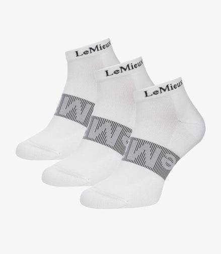 Trainer Kousen 3 - pack Sokken - Maddelin Equestrian LeMieux