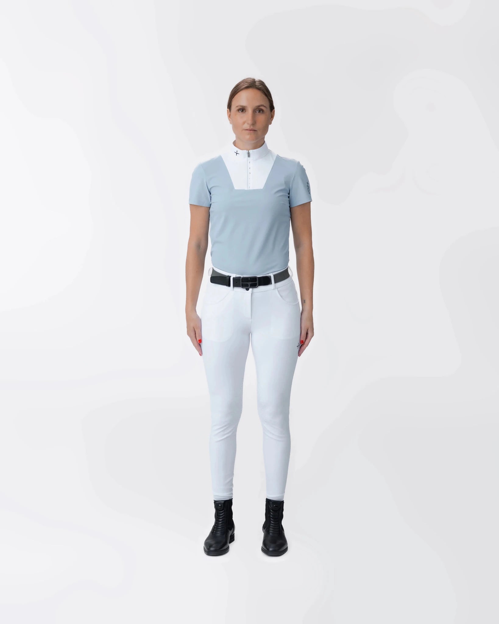 Trolle Athletic High Waist Rijbroek Knie Grip Dames Dames Rijbroeken - Maddelin Equestrian Trolle