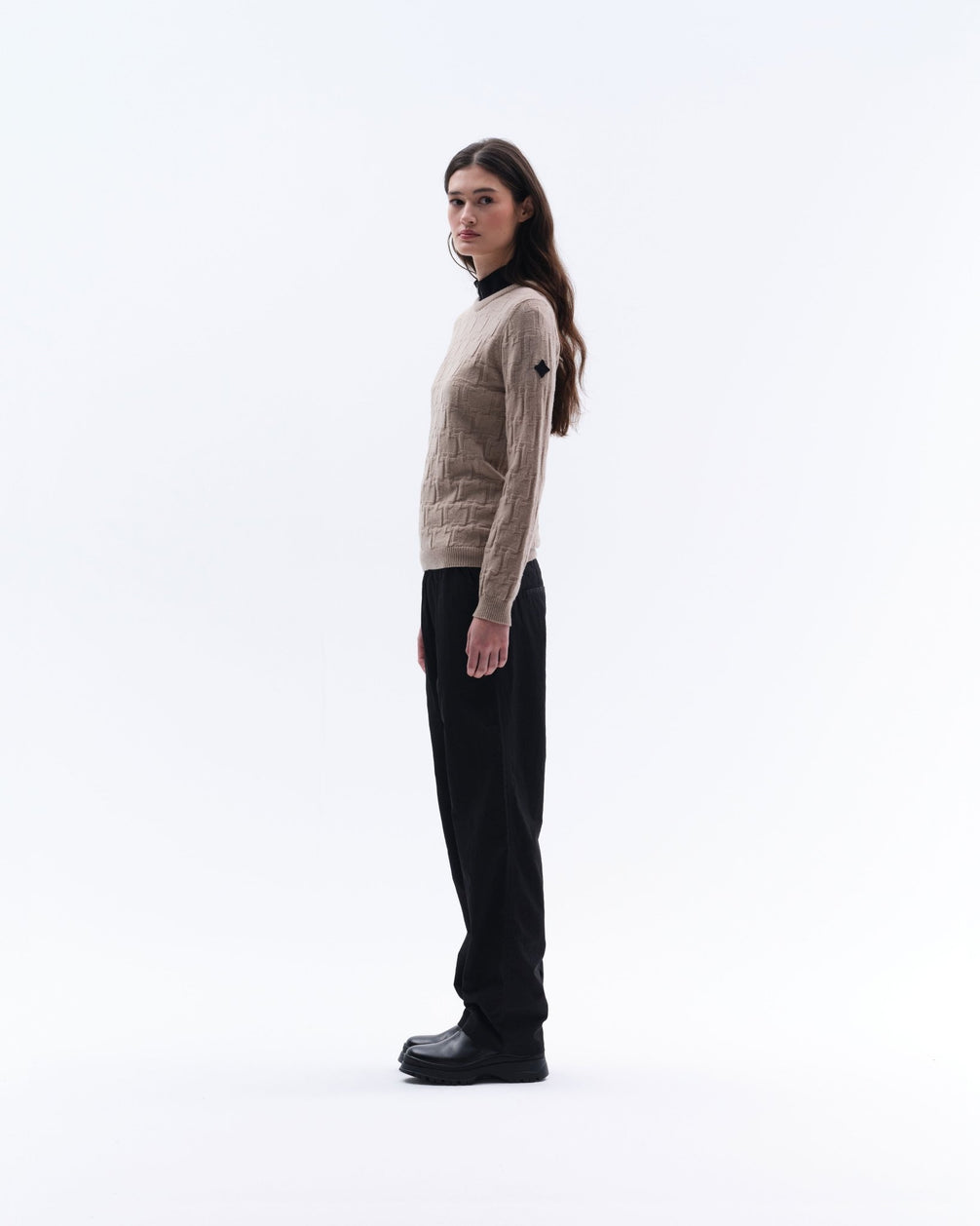 Trolle Faded T Wool Cashmere Sweater Dames Dames Truien & Sweaters - Maddelin Equestrian Trolle