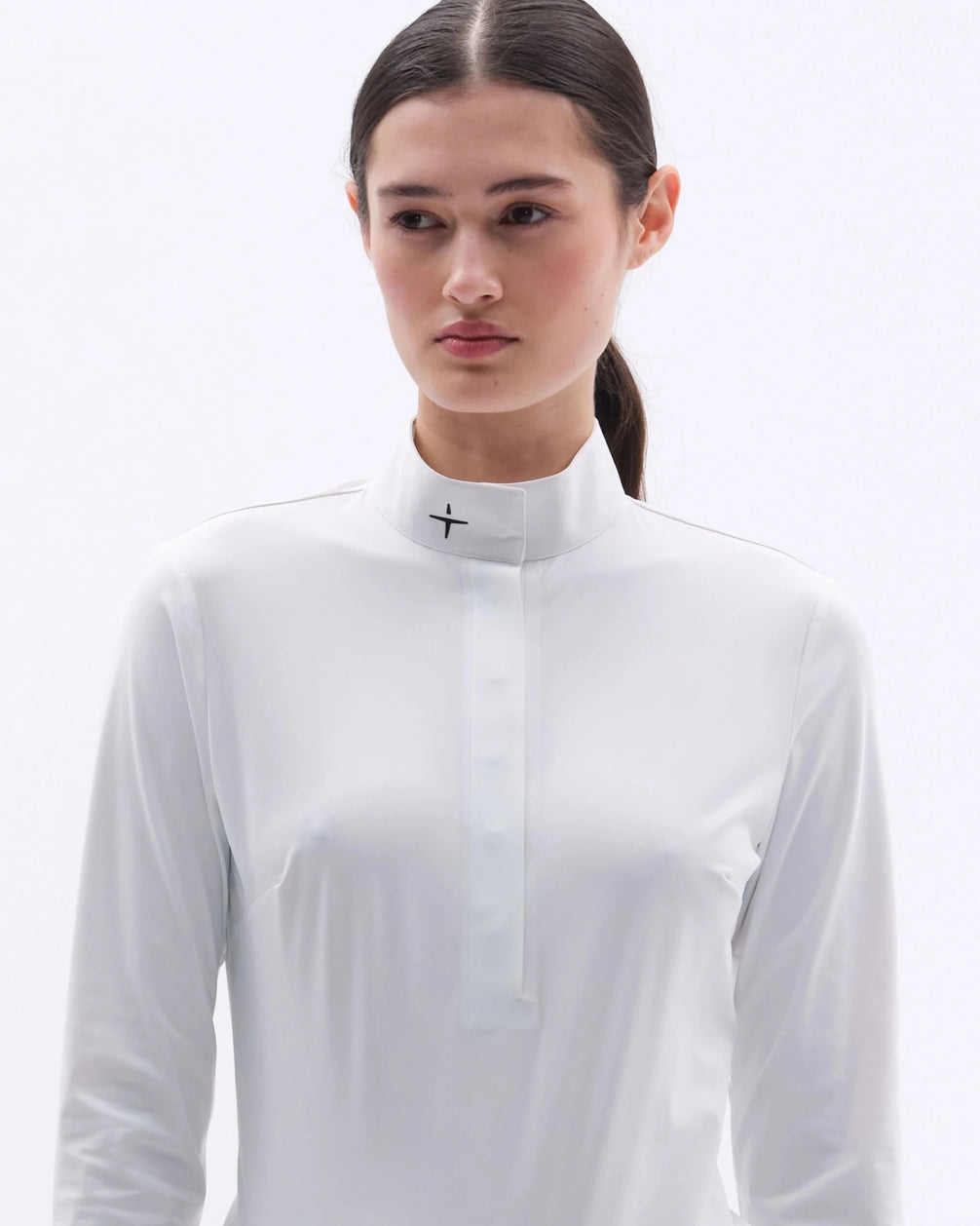 Trolle Half Placket Show Shirt Dames Wedstrijdshirts - Maddelin Equestrian Trolle