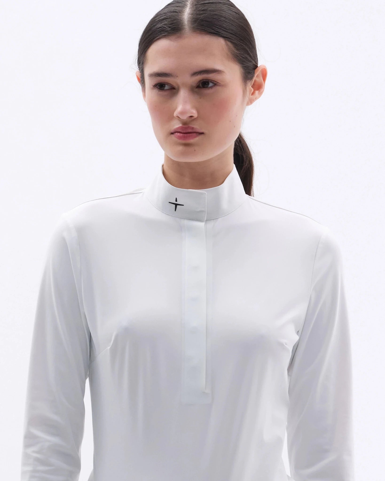 Trolle Half Placket Show Shirt Dames Wedstrijdshirts - Maddelin Equestrian Trolle