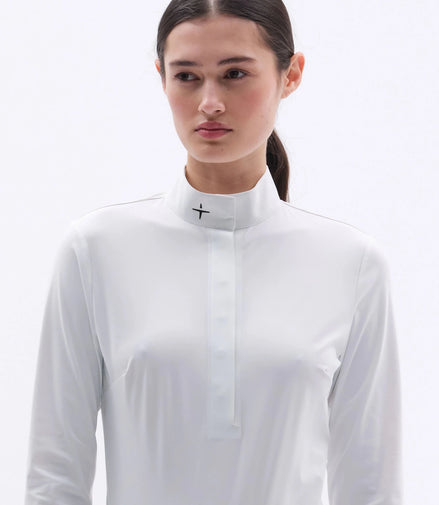 Trolle Half Placket Show Shirt Dames Wedstrijdshirts - Maddelin Equestrian Trolle