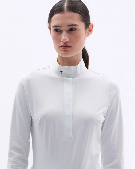 Trolle Half Placket Show Shirt Dames Wedstrijdshirts - Maddelin Equestrian Trolle