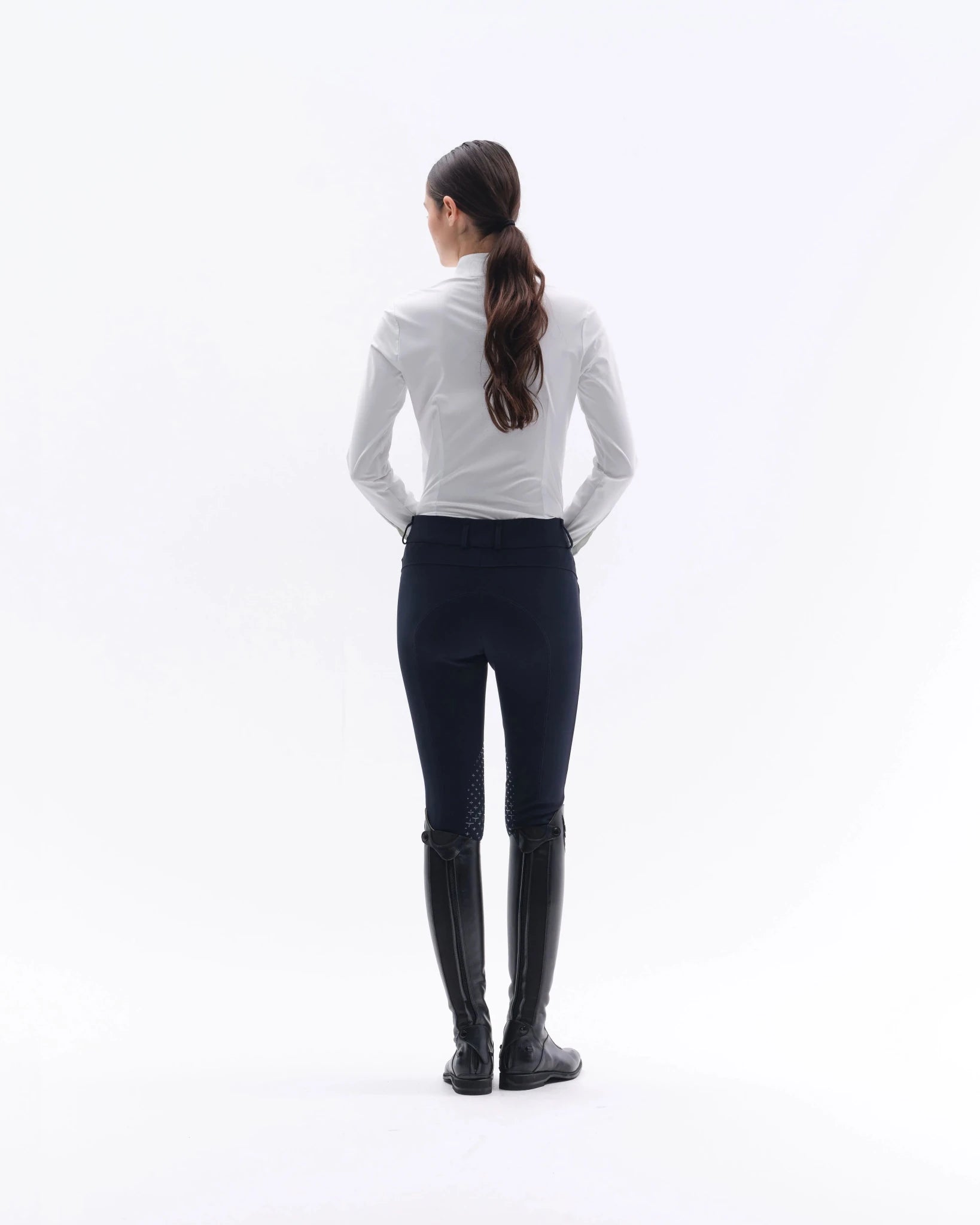 Trolle Half Placket Show Shirt Dames Wedstrijdshirts - Maddelin Equestrian Trolle