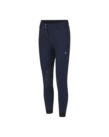 Trolle Mid Rise Rijbroek Kniegrip Dames Dames Rijbroeken - Maddelin Equestrian Trolle