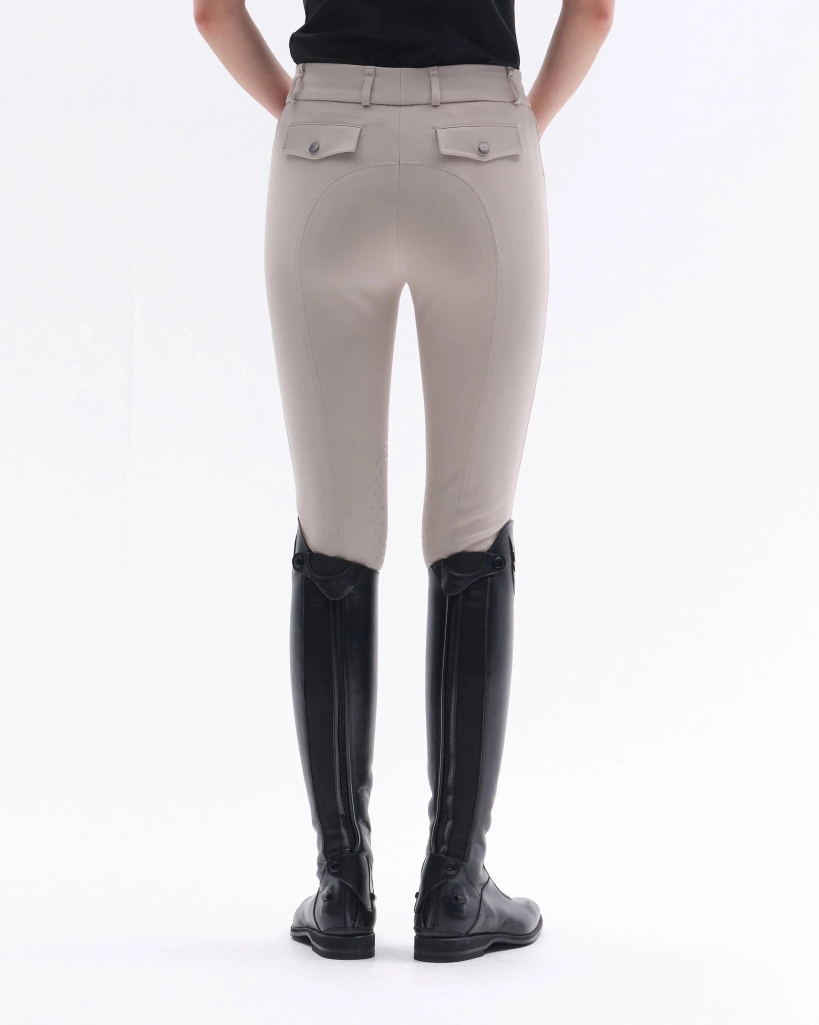 Trolle Mid Rise Rijbroek Kniegrip Dames Dames Rijbroeken - Maddelin Equestrian Trolle