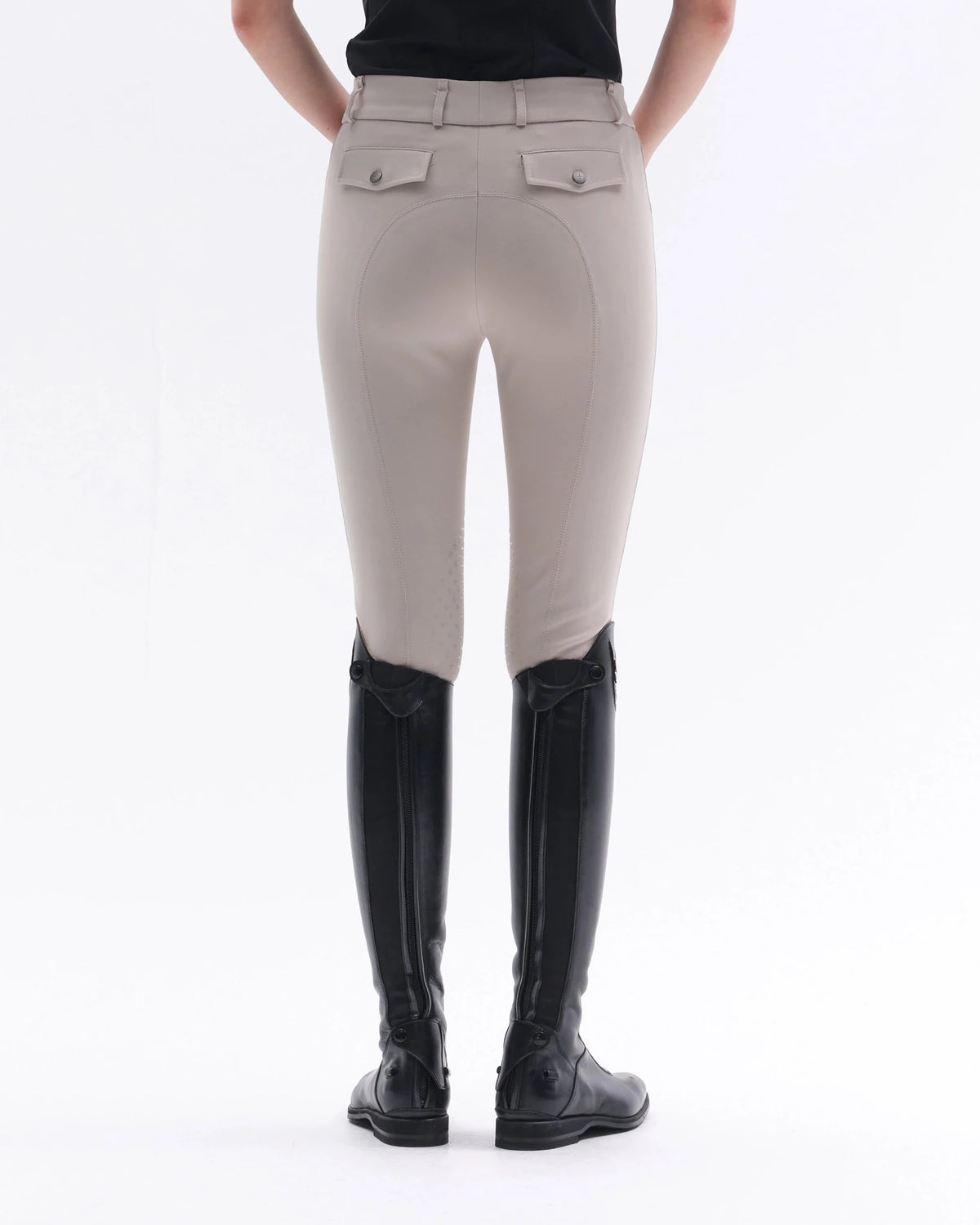 Trolle Mid Rise Rijbroek Kniegrip Dames Dames Rijbroeken - Maddelin Equestrian Trolle