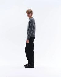 Trolle Tonal Cashmere Logo Crew Sweater Heren Heren Shirts & sweaters - Maddelin Equestrian Trolle