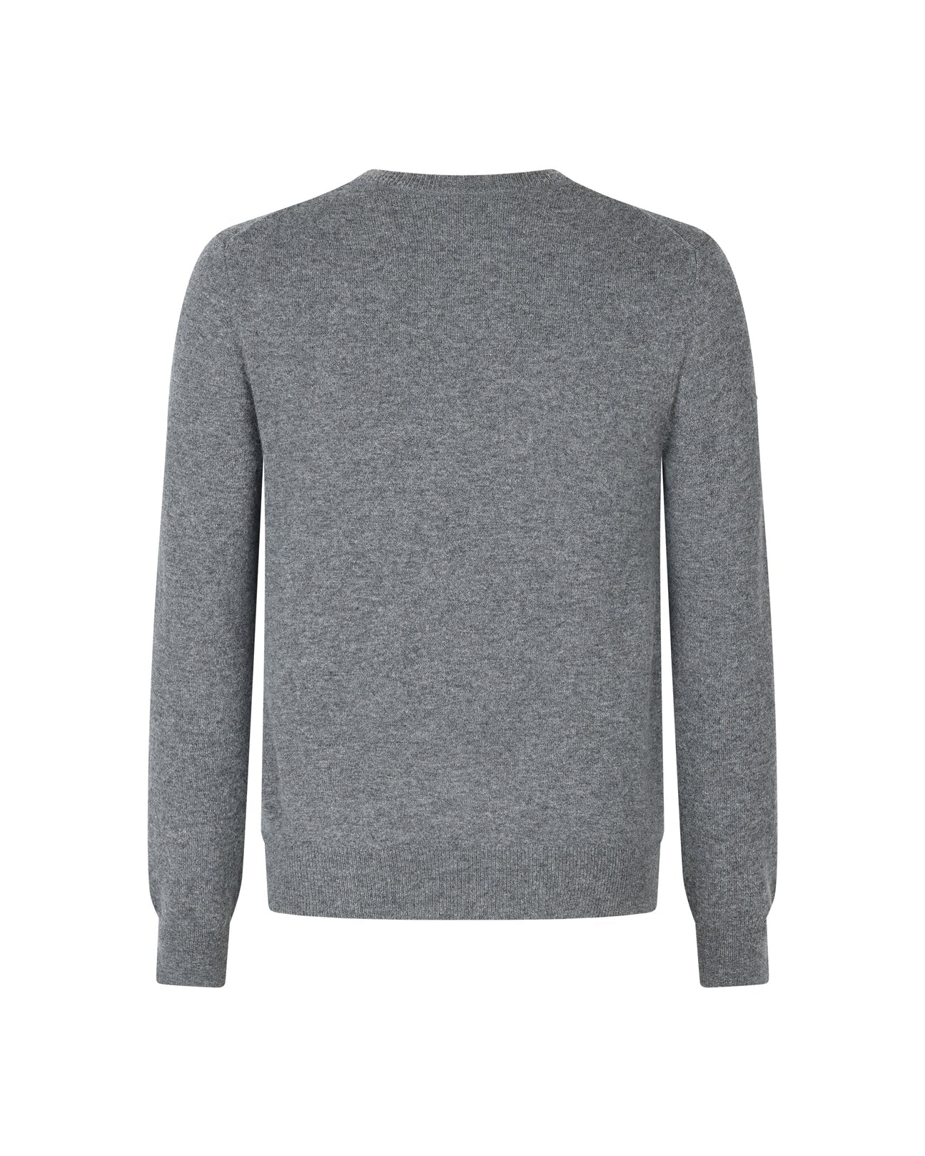Trolle Tonal Cashmere Logo Crew Sweater Heren Heren Shirts & sweaters - Maddelin Equestrian Trolle
