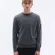 Trolle Tonal Cashmere Logo Crew Sweater Heren Heren Shirts & sweaters - Maddelin Equestrian Trolle
