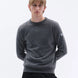 Trolle Tonal Cashmere Logo Crew Sweater Heren Heren Shirts & sweaters - Maddelin Equestrian Trolle