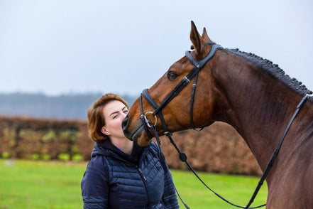 Trust Amsterdam Combined Noseband Hoofdstel Anatomic Trenshoofdstellen - Maddelin Equestrian Trust