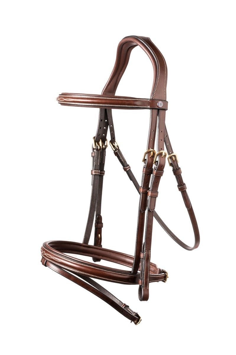 Trust Calgary Combined Noseband Hoofdstel Trenshoofdstellen - Maddelin Equestrian Trust