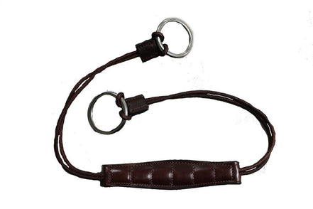 Trust Curbgag Touw Leather Toebehoren bitten - Maddelin Equestrian Trust