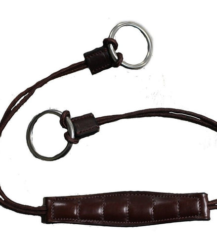 Trust Curbgag Touw Leather Toebehoren bitten - Maddelin Equestrian Trust