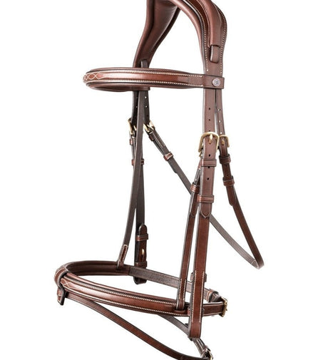 Trust Geneva Combined Noseband Hoofdstel Trenshoofdstellen - Maddelin Equestrian Trust