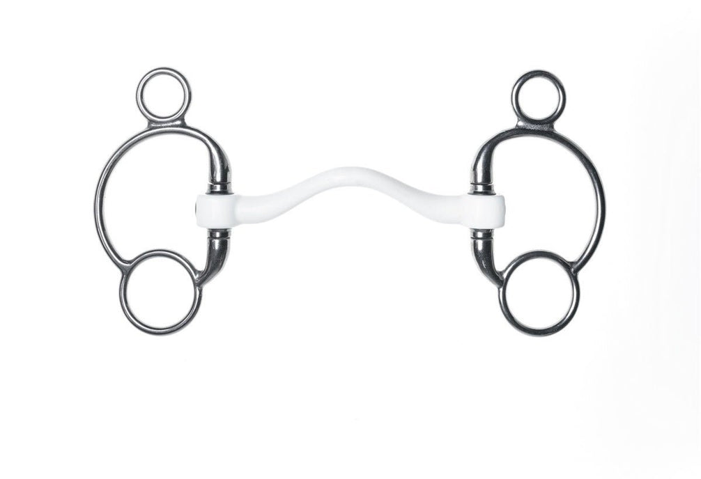 Trust Inno Sense 2.5 Eggbut Port Medium 3ring, Beval, Kimblewick, RNF, Butterfly,... - Maddelin Equestrian Trust