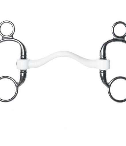 Trust Inno Sense 2.5 Eggbut Port Medium 3ring, Beval, Kimblewick, RNF, Butterfly,... - Maddelin Equestrian Trust