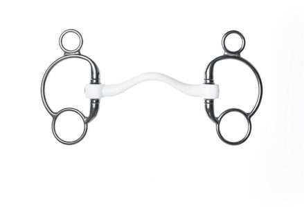 Trust Inno Sense 2.5 Eggbut Port Medium 3ring, Beval, Kimblewick, RNF, Butterfly,... - Maddelin Equestrian Trust