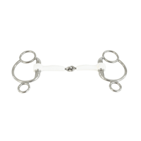 Trust Inno Sense 2,5 Ring Bustrens Enkelgebroken 3ring, Beval, Kimblewick, RNF, Butterfly,... - Maddelin Equestrian Trust