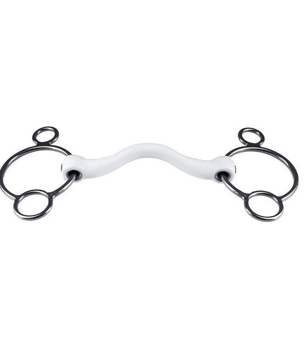 Trust Inno Sense 2.5 ring port medium 20mm 135mm 3ring, Beval, Kimblewick, RNF, Butterfly,... - Maddelin Equestrian Trust