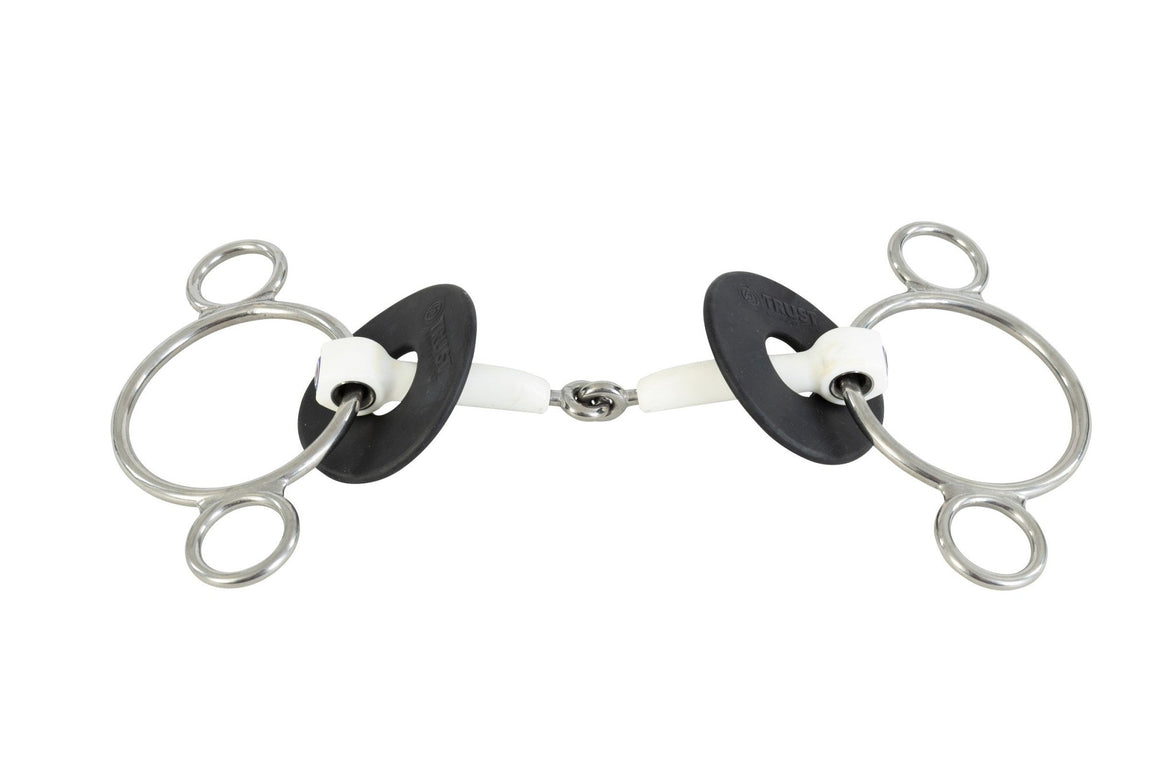 Trust Inno Sense 3 Ring enkelgebroken 3ring, Beval, Kimblewick, RNF, Butterfly,... - Maddelin Equestrian Trust