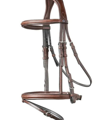 Trust Knokke Combined Noseband Hoofdstel Classic Trenshoofdstellen - Maddelin Equestrian Trust