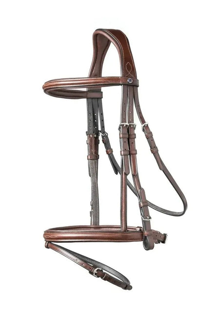 Trust Knokke Combined Noseband Hoofdstel Classic Trenshoofdstellen - Maddelin Equestrian Trust