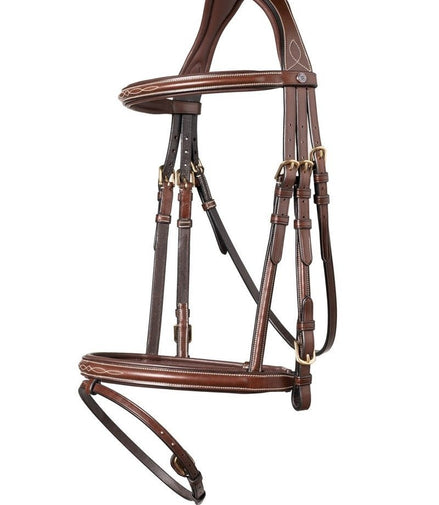 Trust Knokke Combined Noseband Hoofdstel Classic Trenshoofdstellen - Maddelin Equestrian Trust