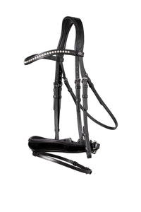 Trust Rotterdam Large Patent Crank Noseband Hoofdstel Trenshoofdstellen - Maddelin Equestrian Trust