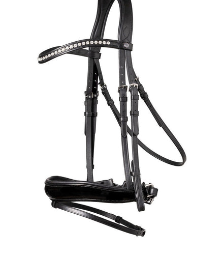 Trust Rotterdam Large Patent Crank Noseband Hoofdstel Trenshoofdstellen - Maddelin Equestrian Trust